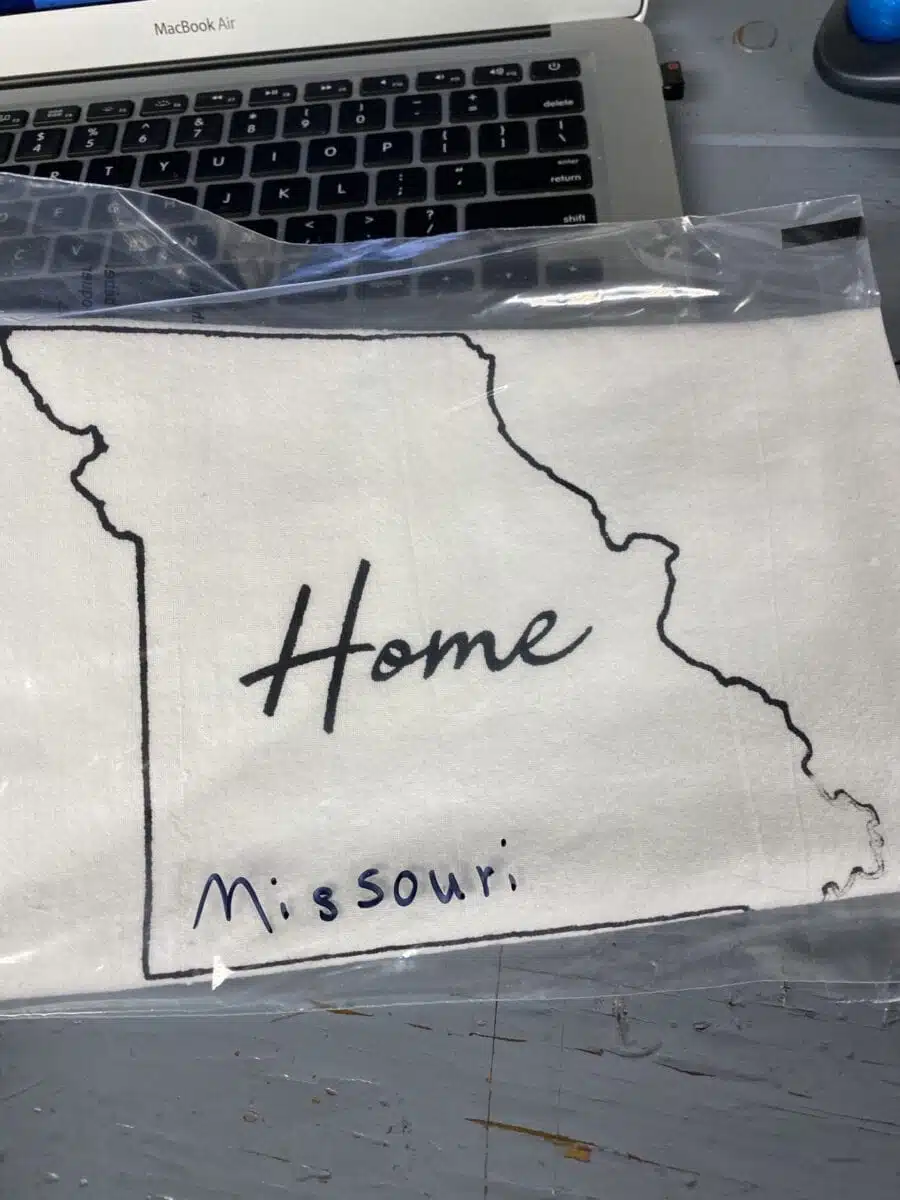 Missouri Home tea Towel