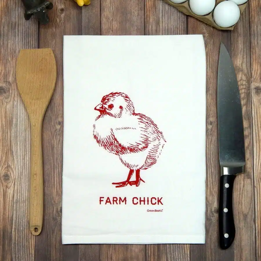 Farm chick - red