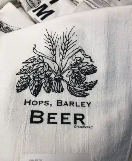 Hops, barley, beer black FLAWED