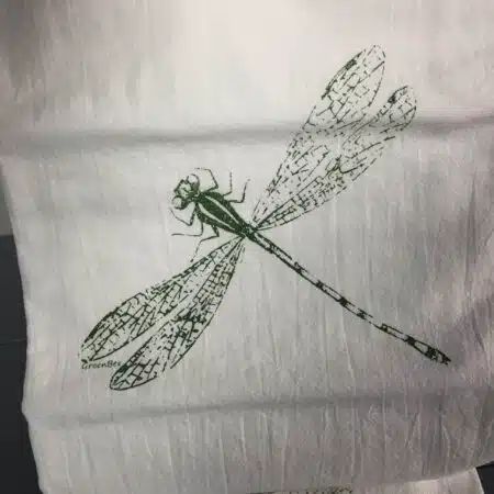 dragonfly tea towel