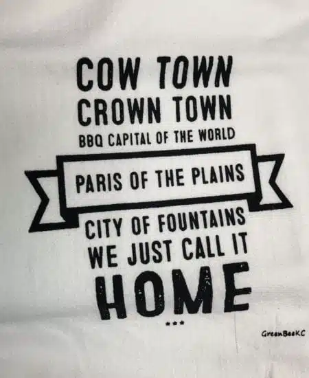 Cow Town Tea Towel