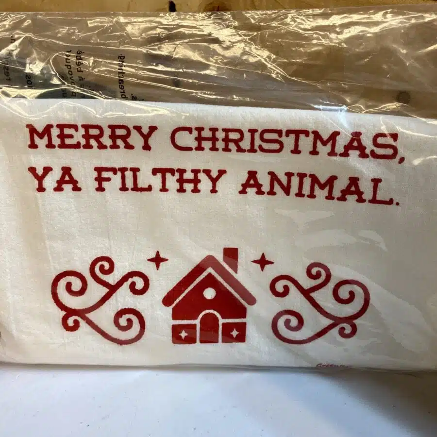 Filthy Animal Tea Towel
