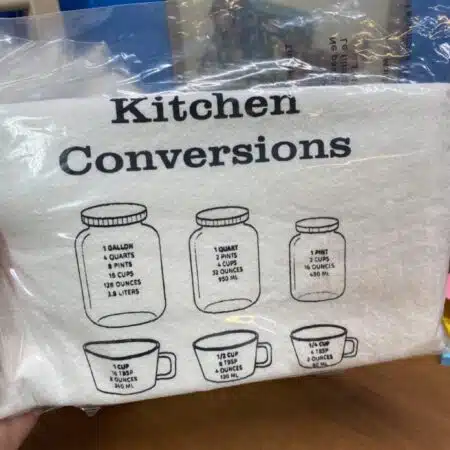 Kitchen conversions tea towel slightly flawed kitchen tea towel