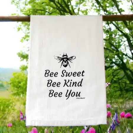 Green Bee Tea Towels – Cape May Honey Farm