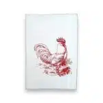rooster kitchen tea towel