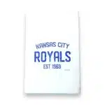 Kansas City royals kitchen tea towel
